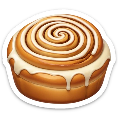 Cinnamon roll sticker