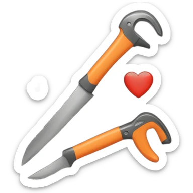 tools to fix a broken heart sticker