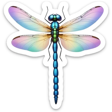 a dragonfly  sticker