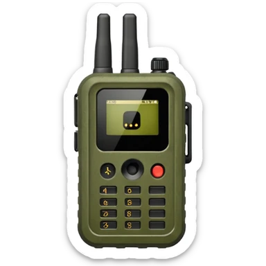 ARMY Walkie Talkie  sticker