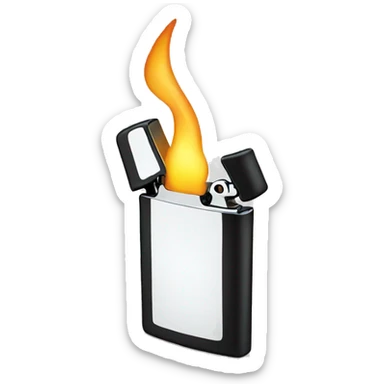 lighter sticker