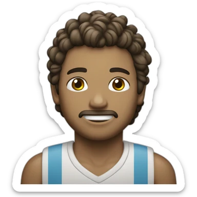 milei argentina viva a la libertad carajo sticker