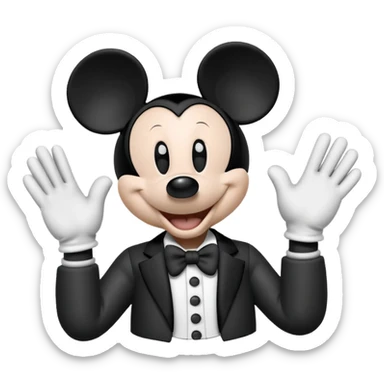 steamboat willie mickey sticker
