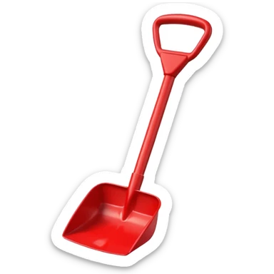 toy shovel sticker