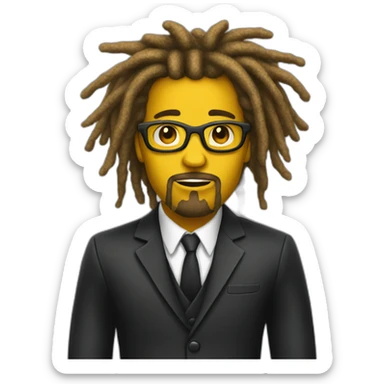mustard-business-punk-dreadlocks sticker