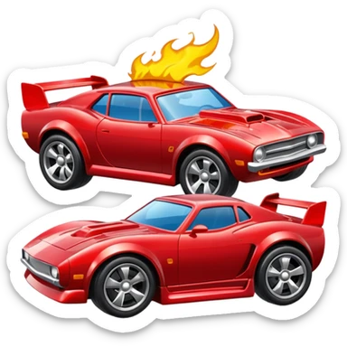 hot wheels sticker