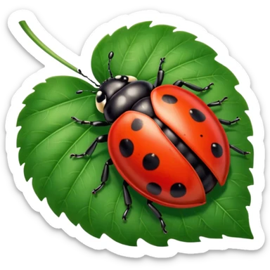 ladybug dibujos sticker