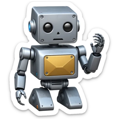 tars robot interstellar sticker