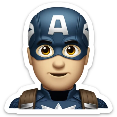 Captain America  sticker