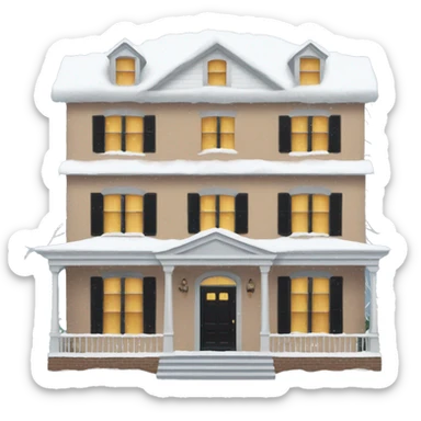 home alone big house sticker