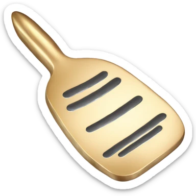 metallic gua sha scraper sticker