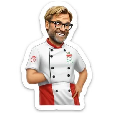 jurgen Klopp is doing "Italian chef's kiss" sticker