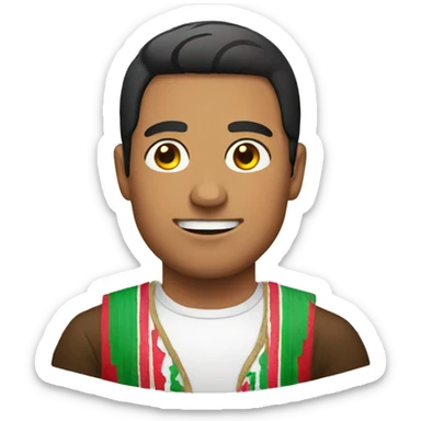 Mexican guy sticker