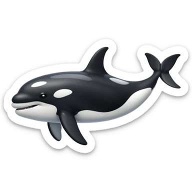 killer whale sticker