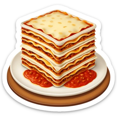 Lasagne sticker