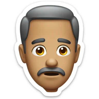 confused and scared  sticker