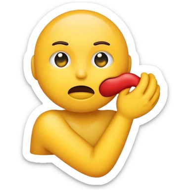 strangling emoji sticker