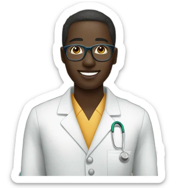 Senegalese pharmacist sticker