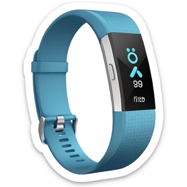 Fitbit company logo sticker