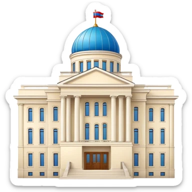 Russian embassy building png sticker