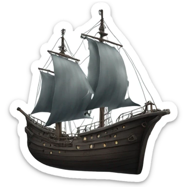 ship in underworld sticker