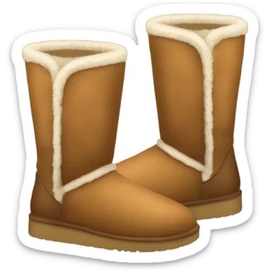 A pair of Uggs sticker