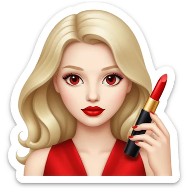 Glamour pretty women sticker