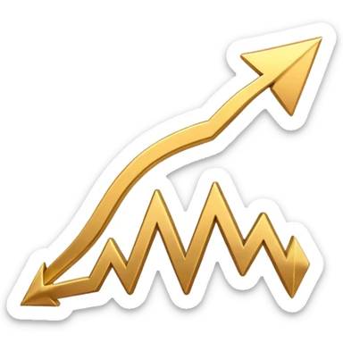 A graphics sheet in which graphic arrow is going up; Said sheet is called "Muscle mass" 📈 sticker