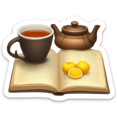 Tea tome gossip sticker