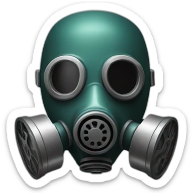 Gasmask sticker