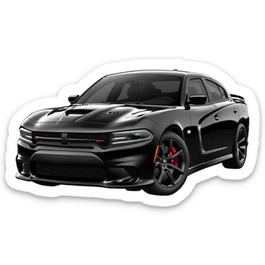 CHARGER DOSH HellCat SRT sticker