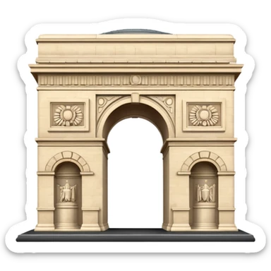 Arc de triomphe sticker