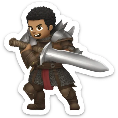 dragon slayer berserk sticker