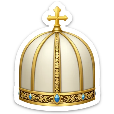 Make me a archbishop mitre sticker