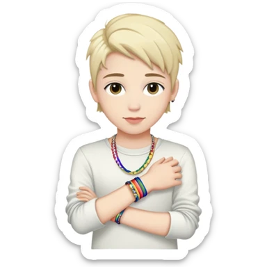 a posh kid from surrey who's bisexual sticker