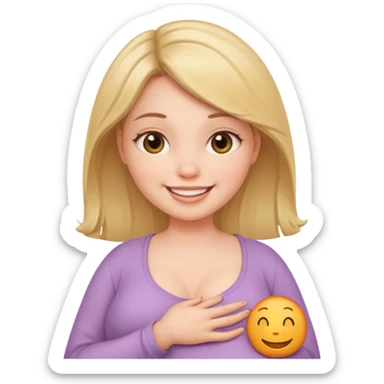 pregnant woman emoji sticker
