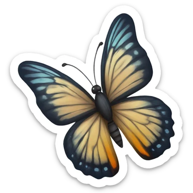 butterfly sticker