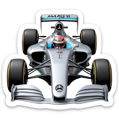Amg f1 sticker