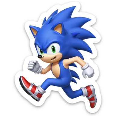 sonic
 sticker