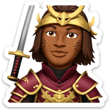Samurai Leader sticker