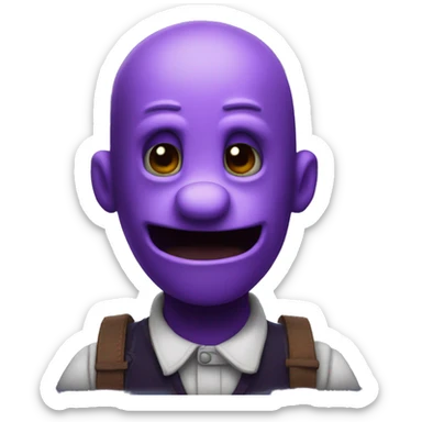 William afton from fnaf sticker
