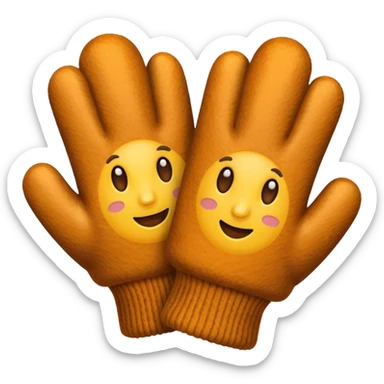 Fuzzy Gloves sticker