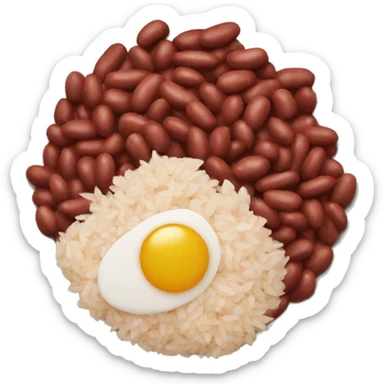 Red Beans and Rice with Chicken sticker