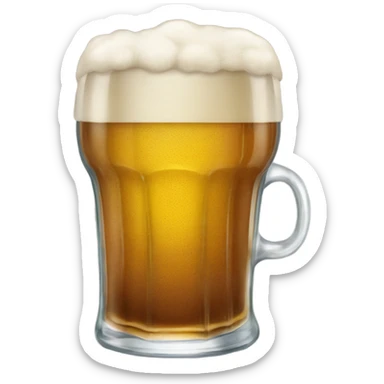 Draw a pint of kronenbrerh sticker