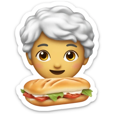 a cutie coquette food sticker