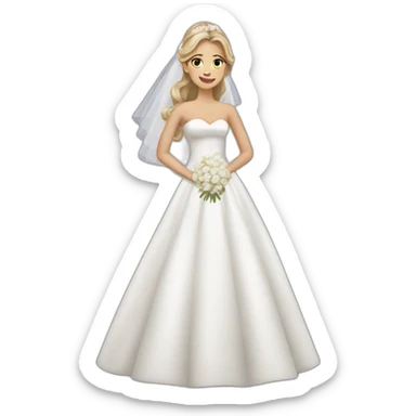 bride sticker