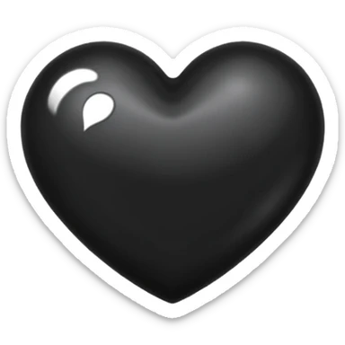 ❤️‍🔥 but black sticker