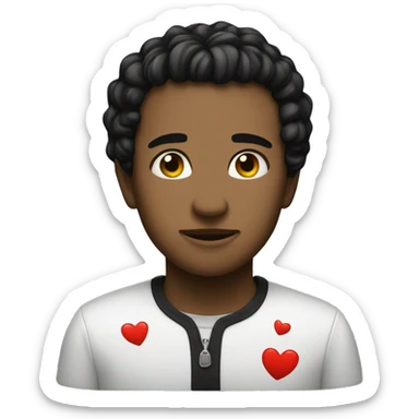 Love divided by eleven sticker