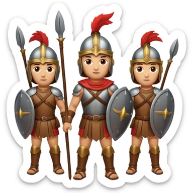 cartagineses cuerpo entero sticker