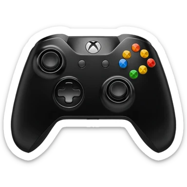 Xbox console sticker